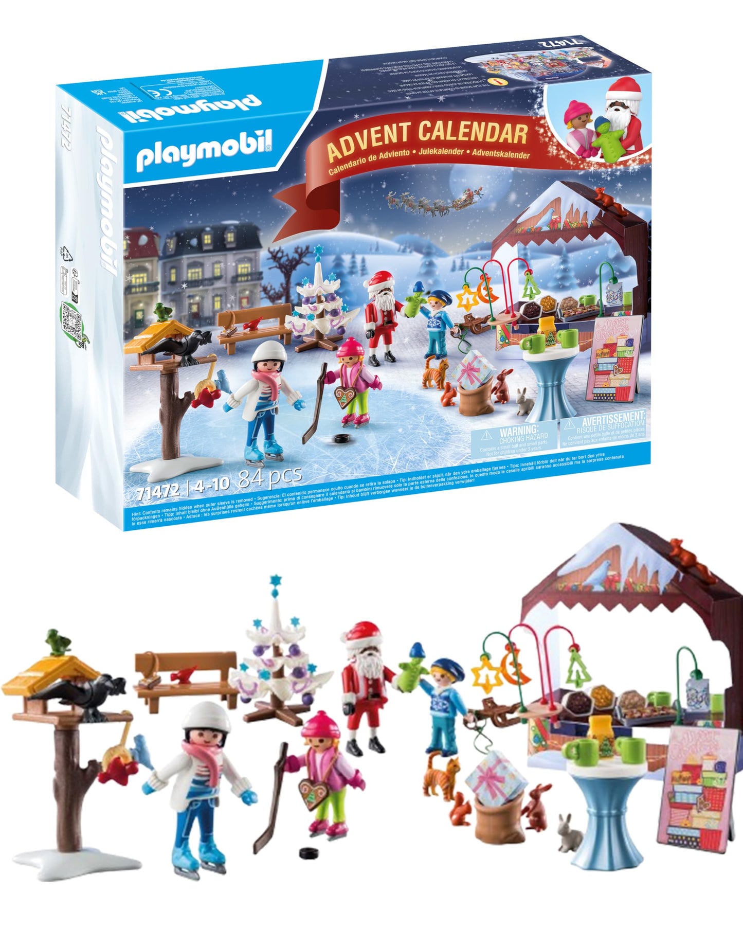 Playmobil Advent Calendar: Trip to the Christmas Market – 24 Surprises for Creative Play