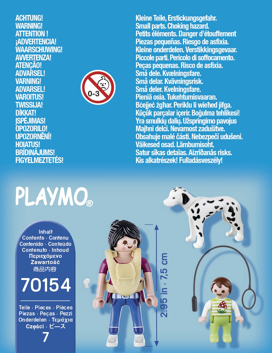 Playmobil Special Plus Mother with Baby and Dog – Imaginative Playset for Kids 4+