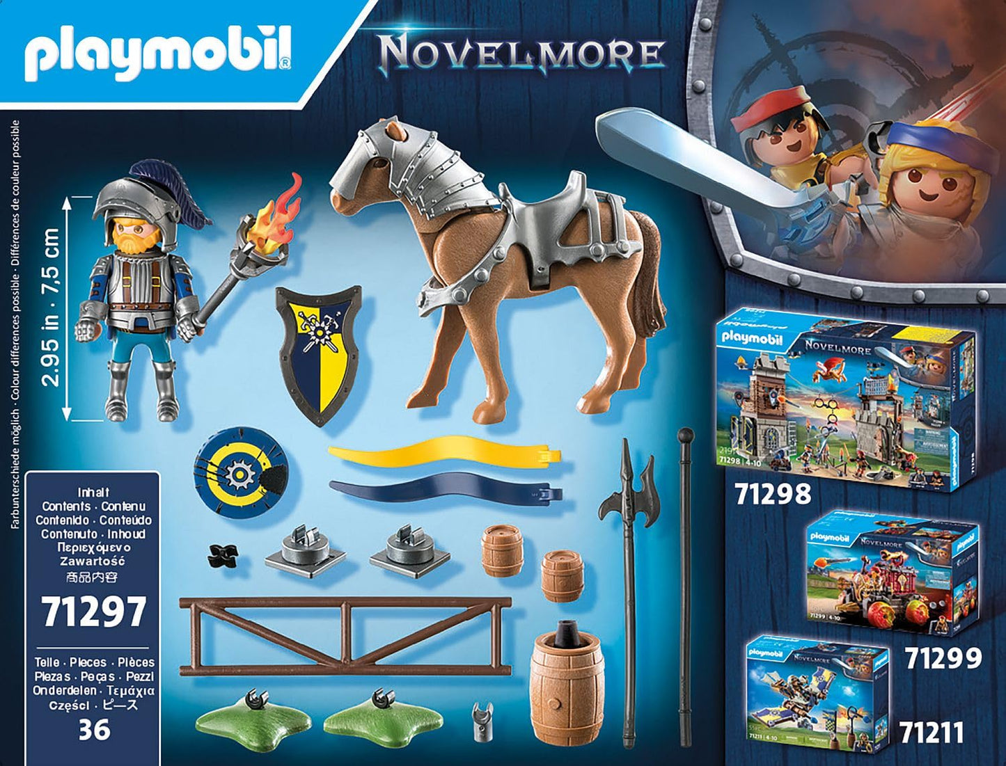 Playmobil Medieval Jousting Area (71297) – Imaginative Knight Playset