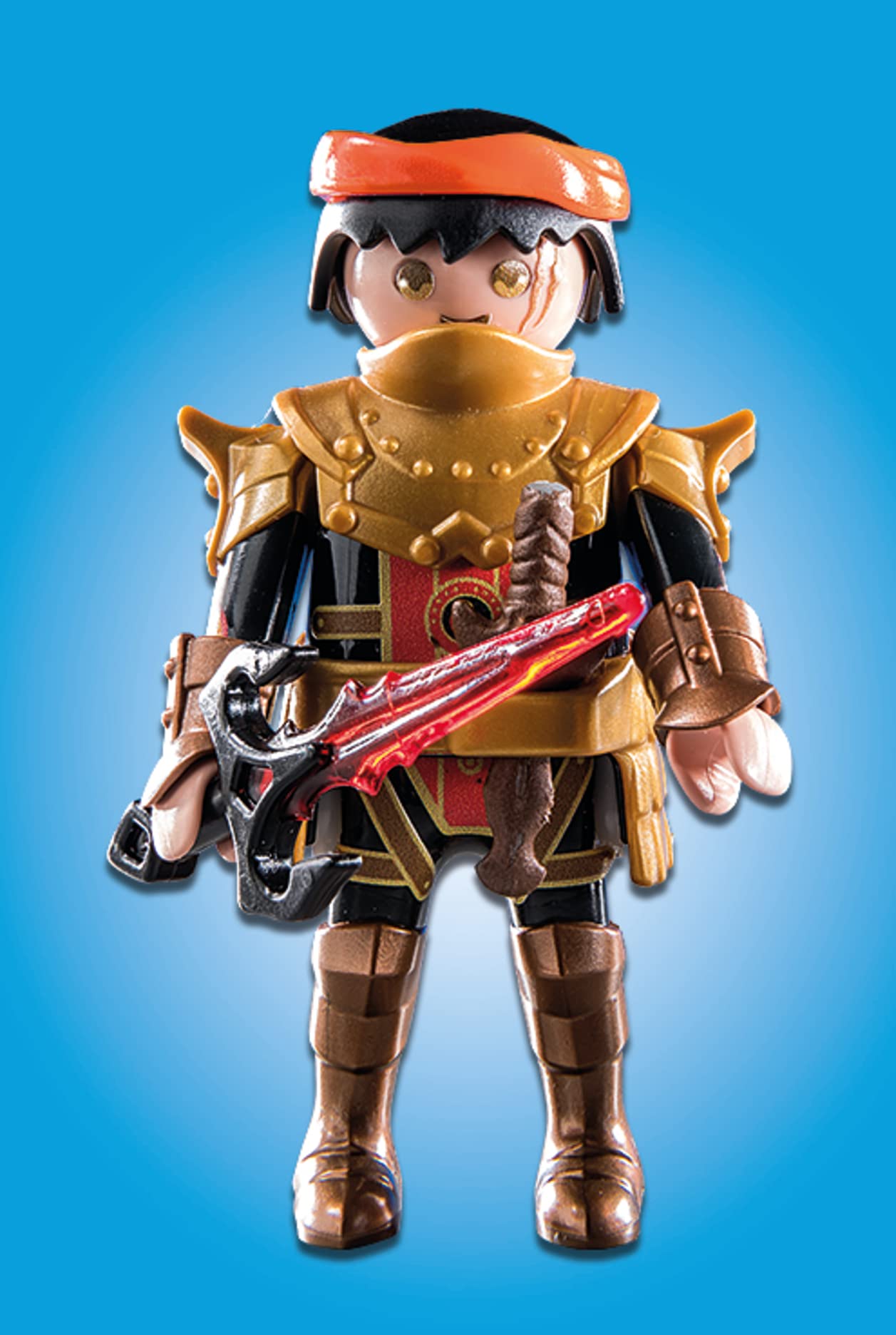 Playmobil Burnham Raiders Fire Knight – Novelmore Jousting Toy Set