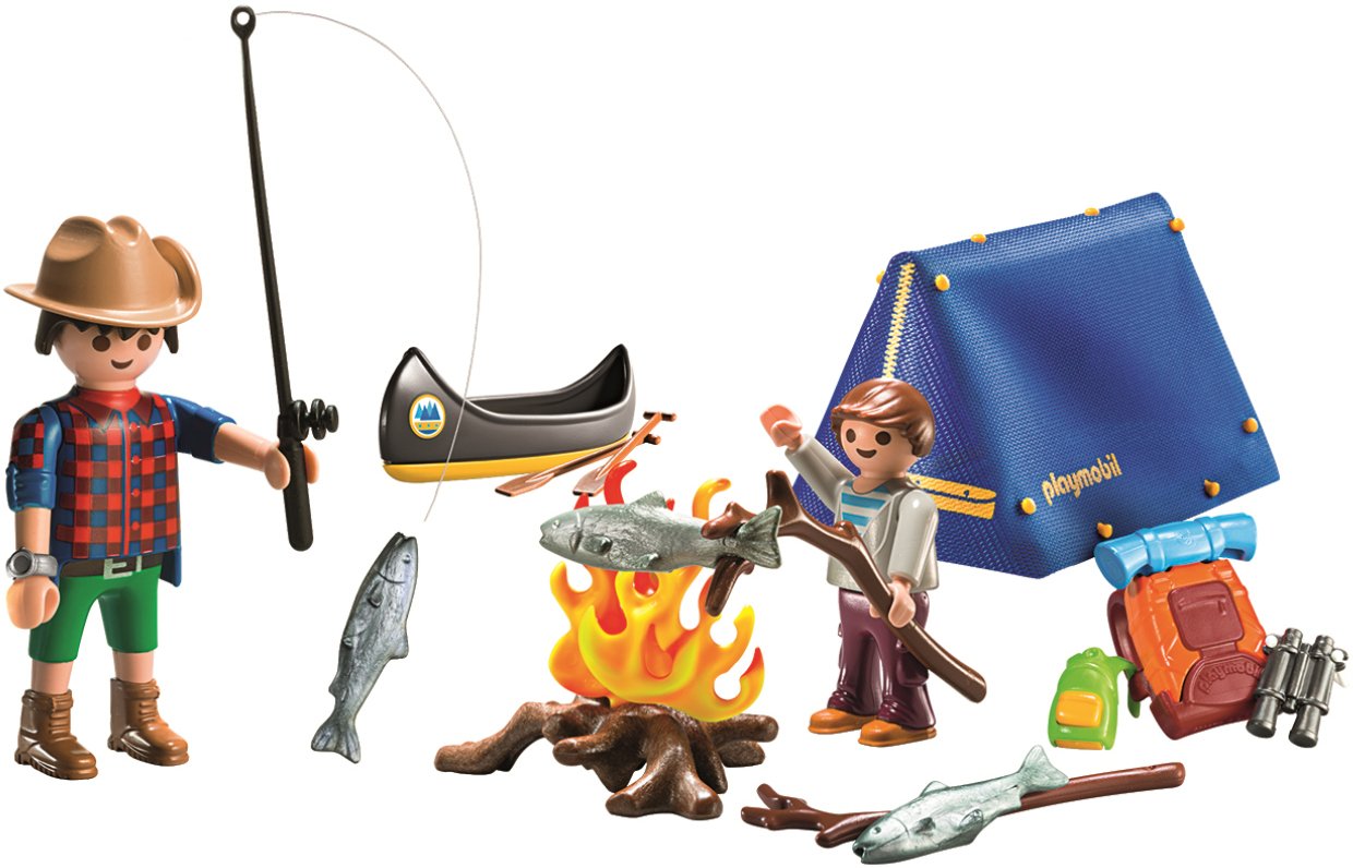Playmobil Camping Adventure Carry Case – Portable Camp Playset for Kids 4+