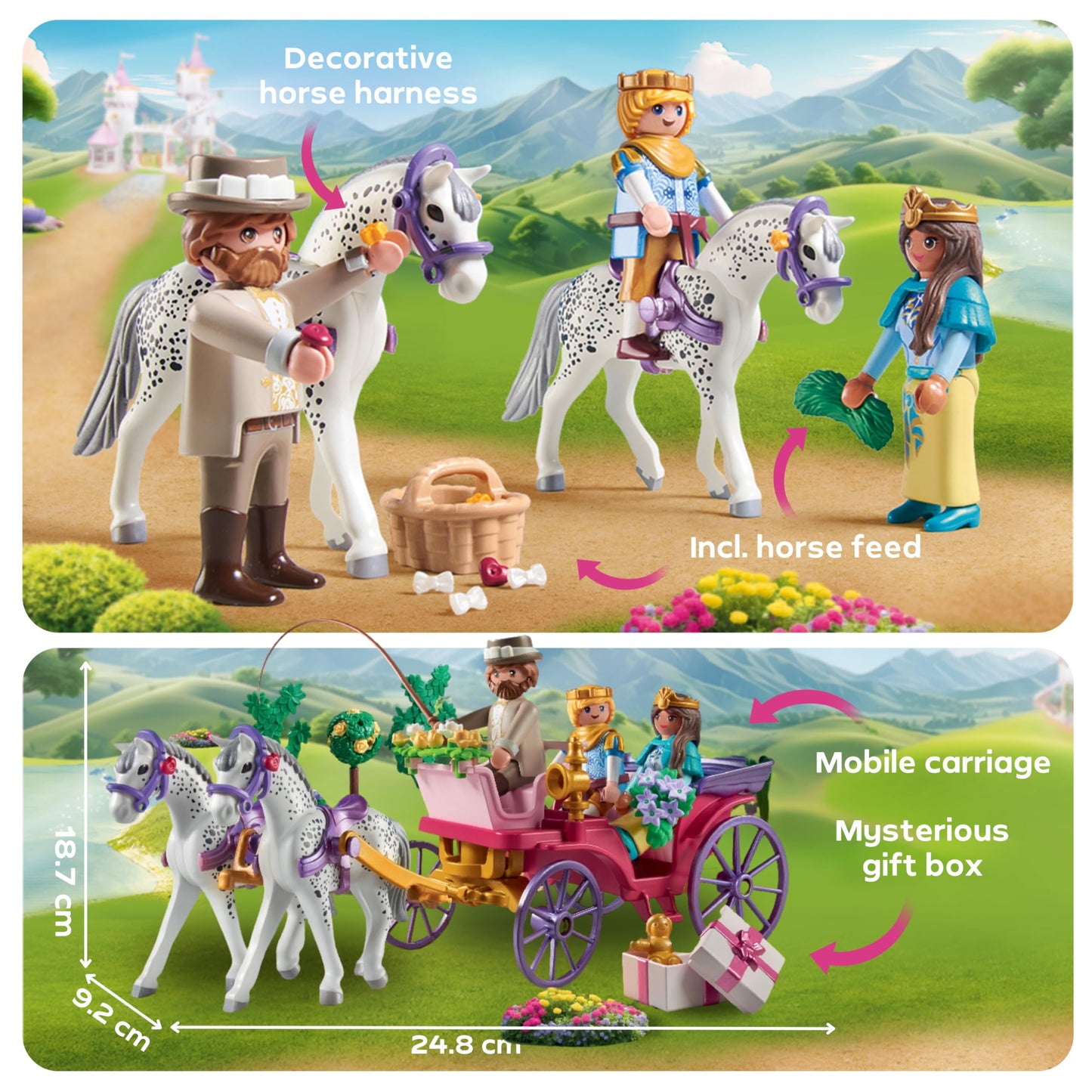 Playmobil Carriage Ride – Princess Magic Set