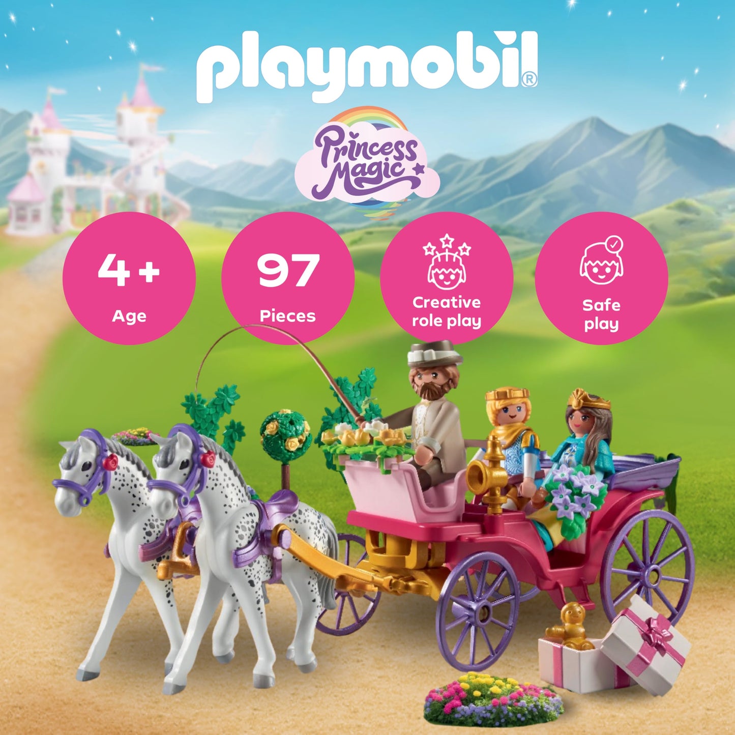 Playmobil Carriage Ride – Princess Magic Set