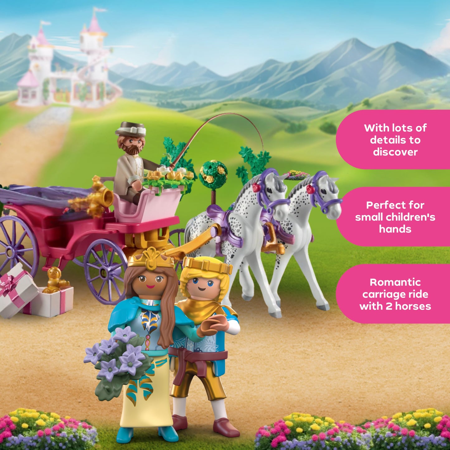 Playmobil Carriage Ride – Princess Magic Set