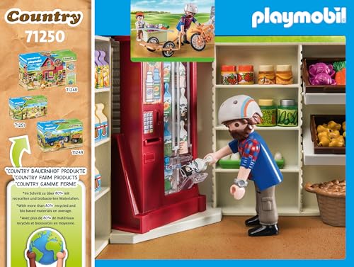 Playmobil Country Farm Shop – Farm Toy Set for Ages 4–10