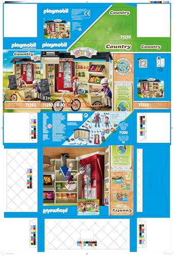 Playmobil Country Farm Shop – Farm Toy Set for Ages 4–10