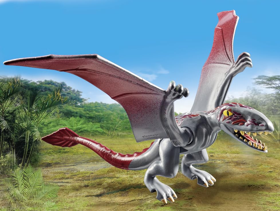Playmobil Dinos: Observatory for Dimorphodon – Dino World Exploration Set