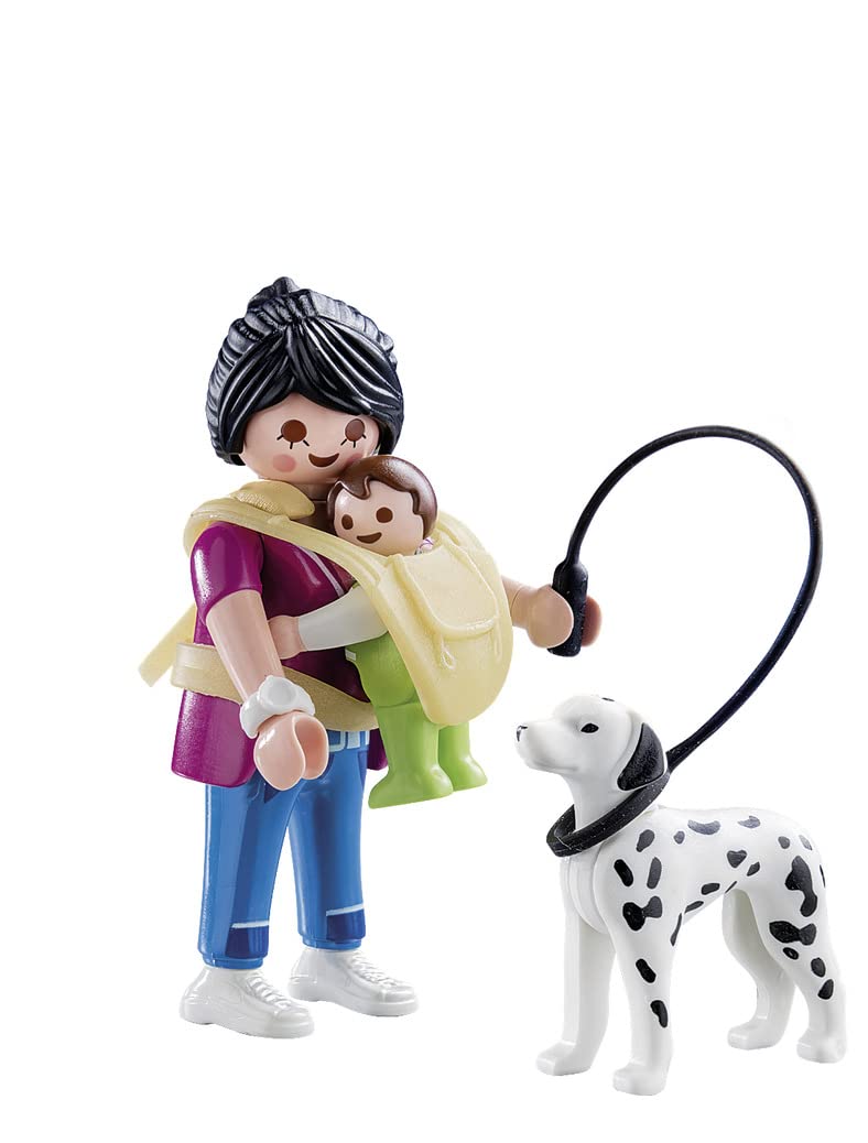 Playmobil Special Plus Mother with Baby and Dog – Imaginative Playset for Kids 4+