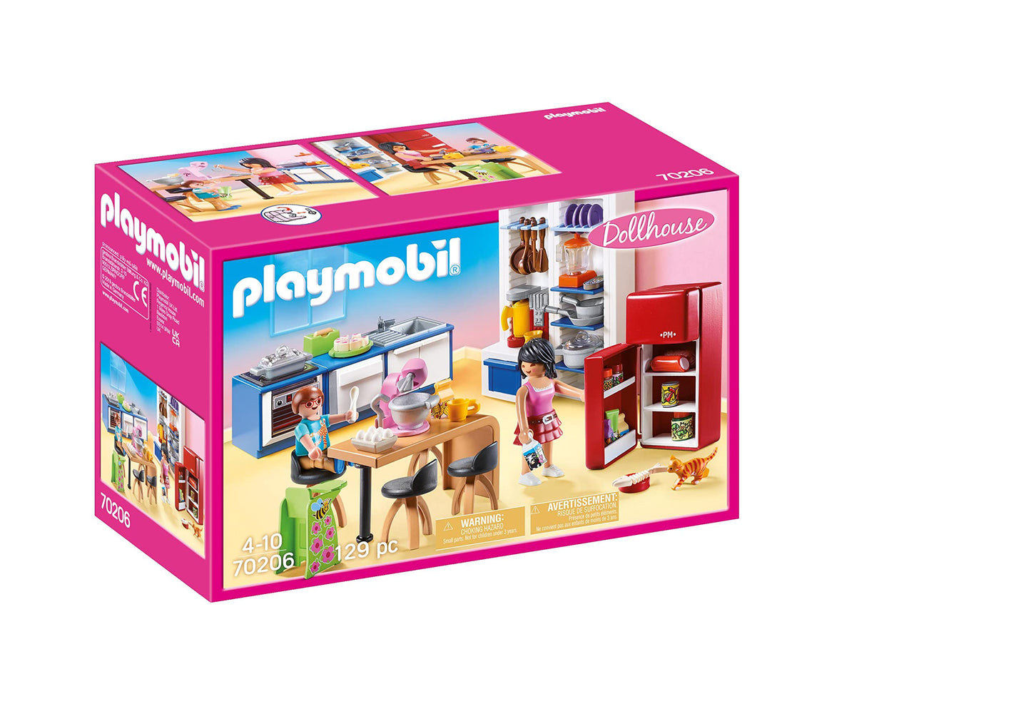 Playmobil Family Kitchen Furniture Pack – Imaginative Kitchen Set for Kids 4+