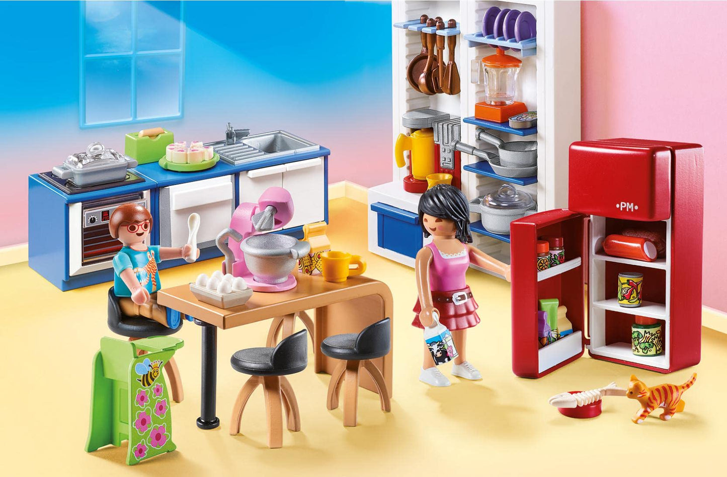 Playmobil Family Kitchen Furniture Pack – Imaginative Kitchen Set for Kids 4+