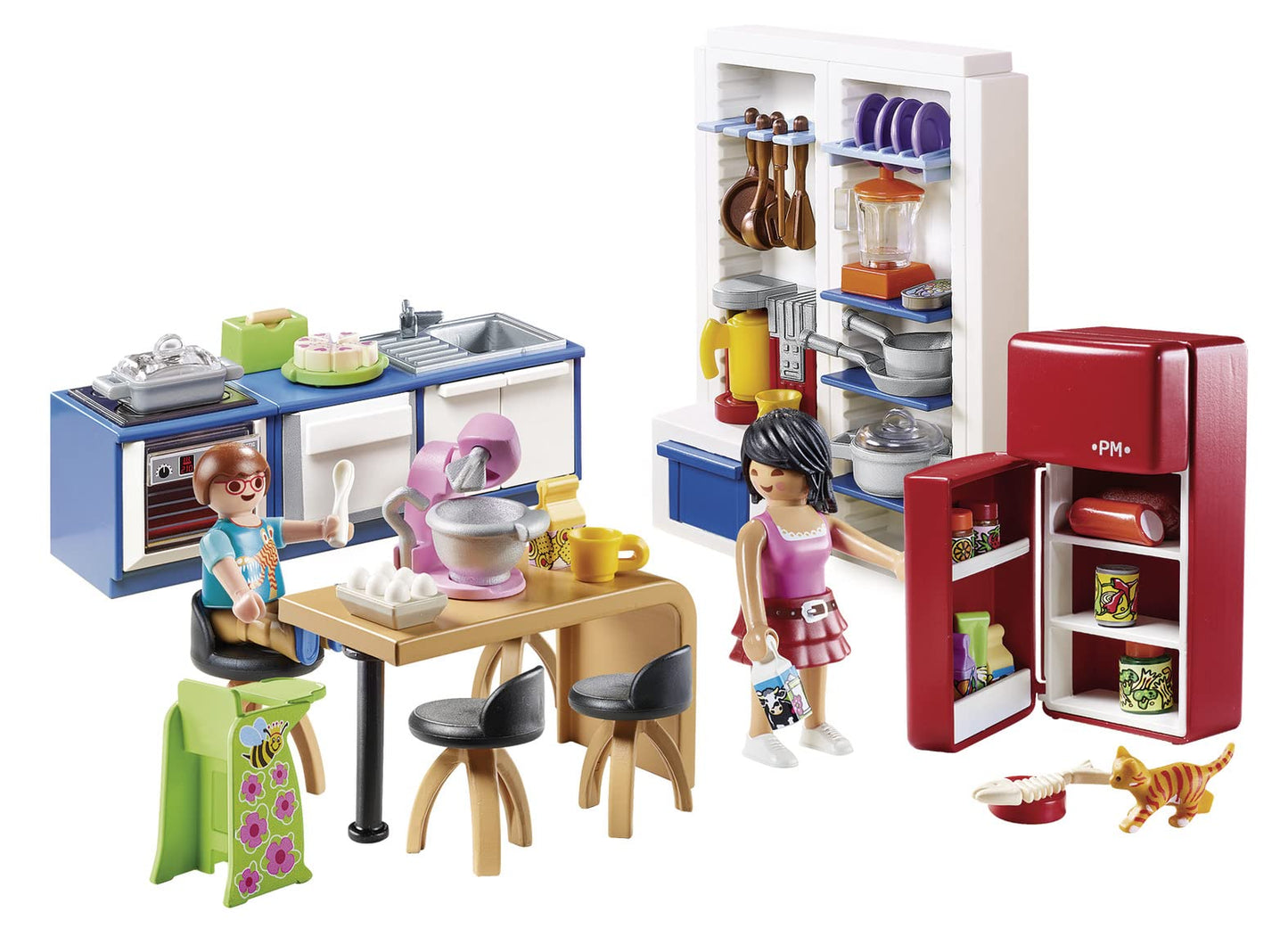 Playmobil Family Kitchen Furniture Pack – Imaginative Kitchen Set for Kids 4+