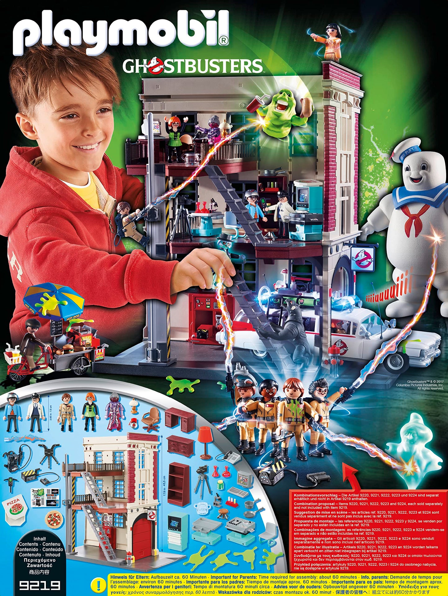 Playmobil Ghostbusters Firehouse – Authentic Ghost-Hunting Playset for Ages 6+