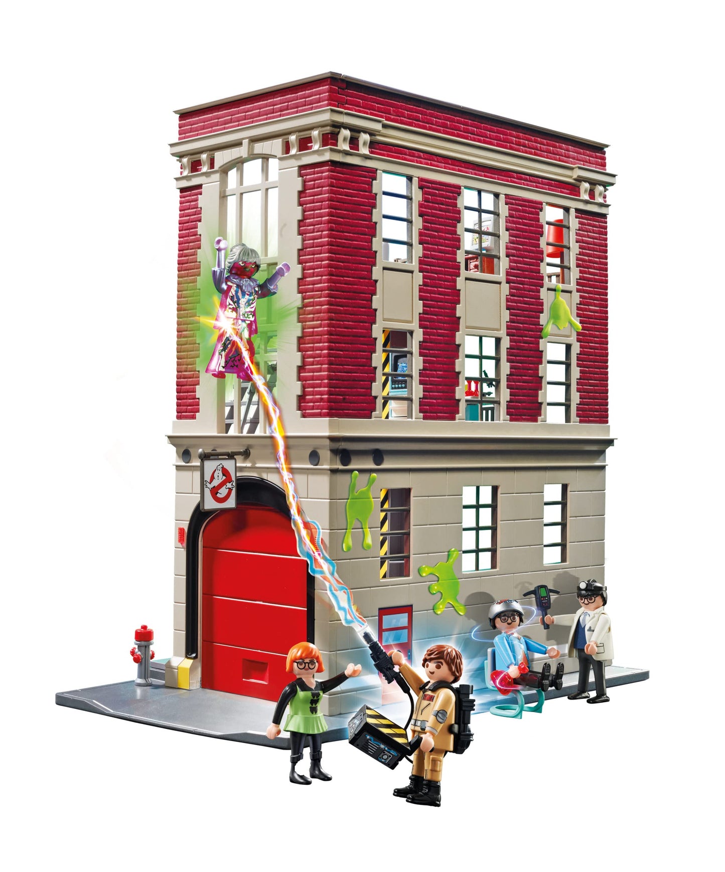 Playmobil Ghostbusters Firehouse – Authentic Ghost-Hunting Playset for Ages 6+