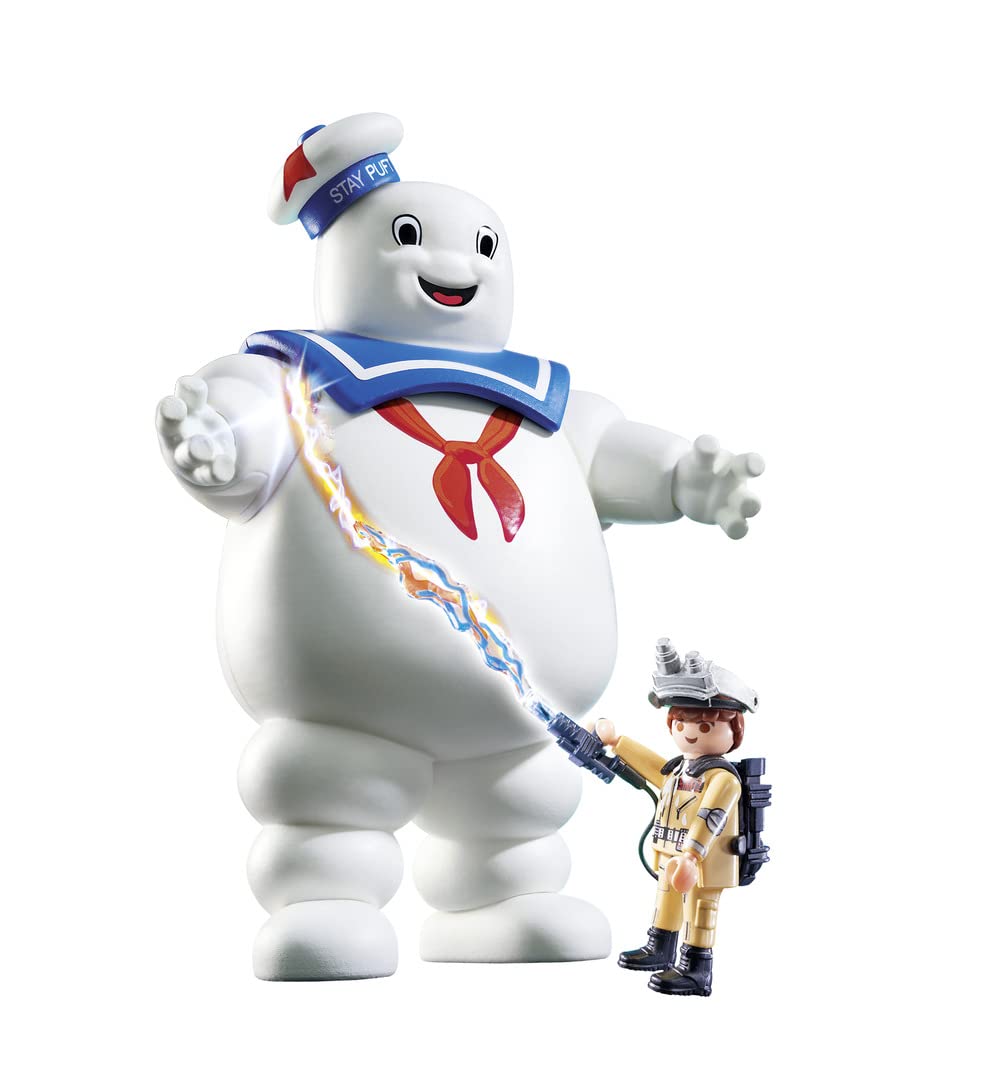 Playmobil Ghostbusters Stay Puft Marshmallow Man – Movable Arms Figure & Ecto-Goggles
