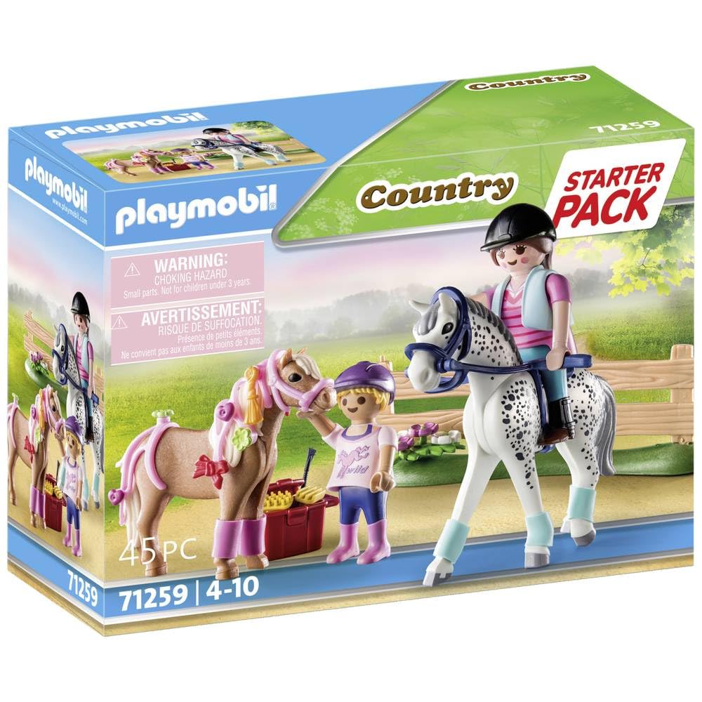 Playmobil Starter Pack Horse Farm – Creative Horse Play for Kids 3+
