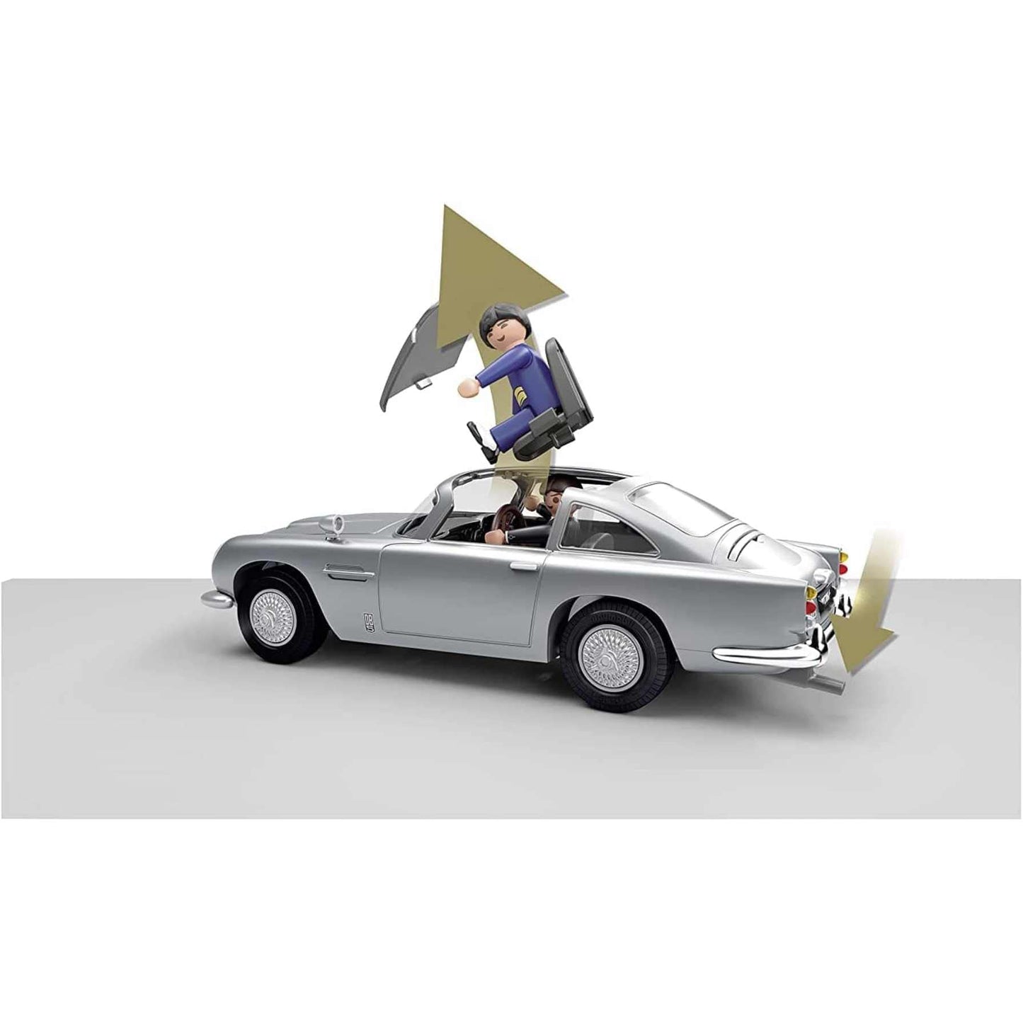 Playmobil James Bond Aston Martin DB5 – Goldfinger Edition | Spy Car Playset