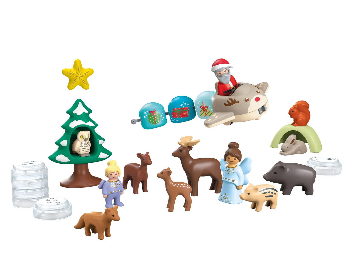 Playmobil Junior Advent Calendar Snowy Christmas | 26-Piece Toddler-Friendly Set