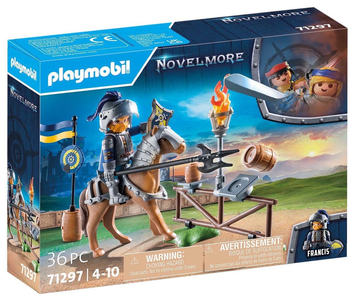 Playmobil Medieval Jousting Area (71297) – Imaginative Knight Playset