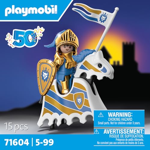 Playmobil Knight 50th Anniversary Figure 71604 | Celebrate 50 Years of Playmobil