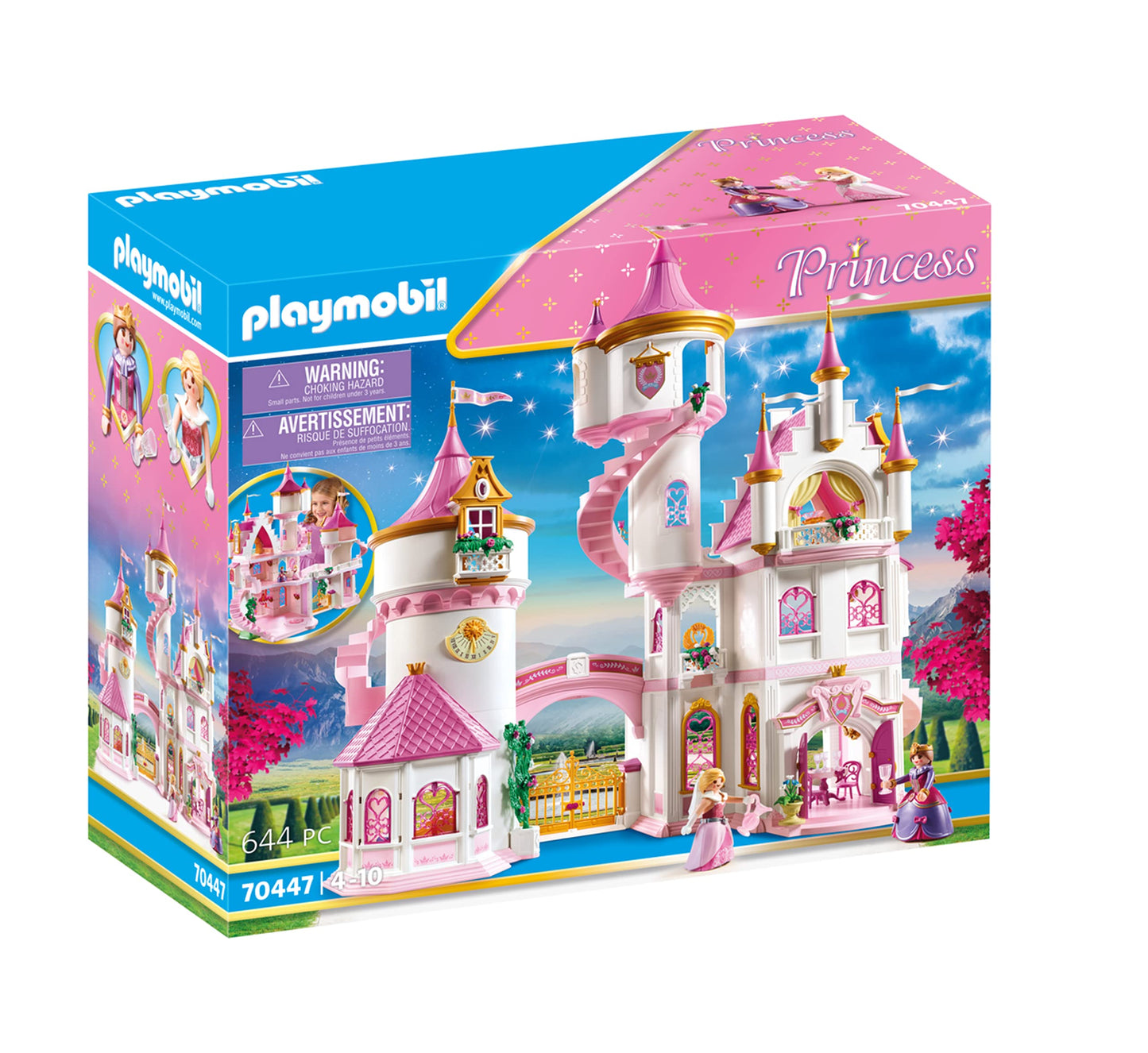 Playmobil Large Princess Castle – Four-Story Royal Playset with Dance Floor & Accessories