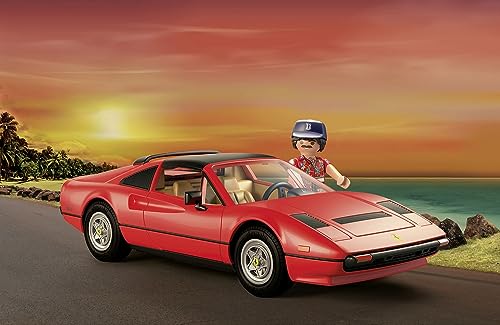 Playmobil Magnum P.I. Ferrari 308GT – Detailed 80s Crime Hero Car