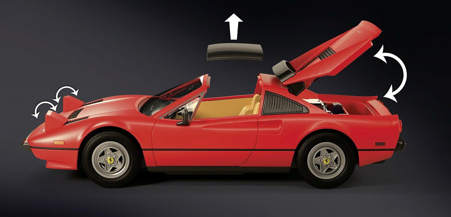Playmobil Magnum P.I. Ferrari 308GT – Detailed 80s Crime Hero Car