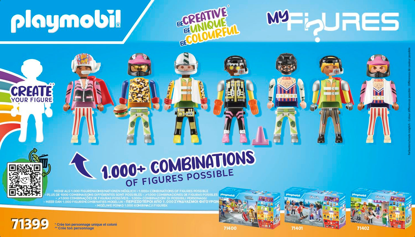 Playmobil My Figures: Rescue — Create Your Own Rescue Team (Ages 5–10) | 59 Pieces