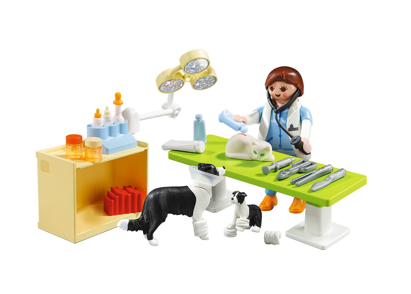 Playmobil Vet Visit Carry Case Playset | Portable Pet Care Kit for Kids 4+