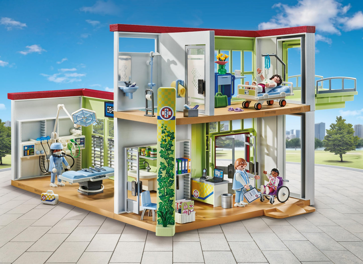Playmobil Modern Hospital – Imaginative Caregiving Playset for Kids 4-10