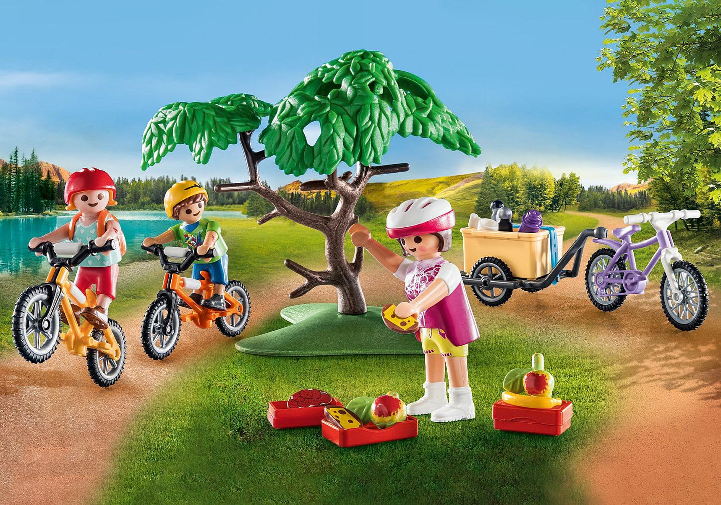 Playmobil Mountain Bike Tour | Outdoor Adventure Set for Kids 4-10