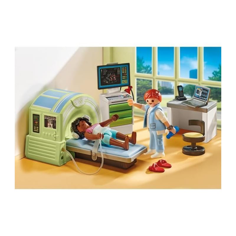 Playmobil MRI with Child | Realistic Hospital Play Set for Ages 4-10