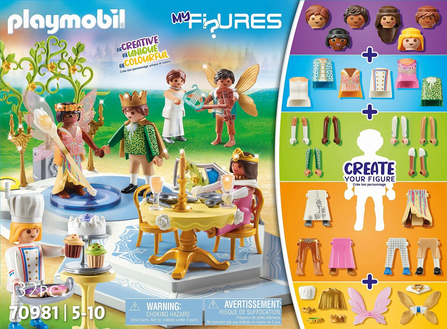 Playmobil My Figures: Magical Dance – Create 1,000+ Unique Figures