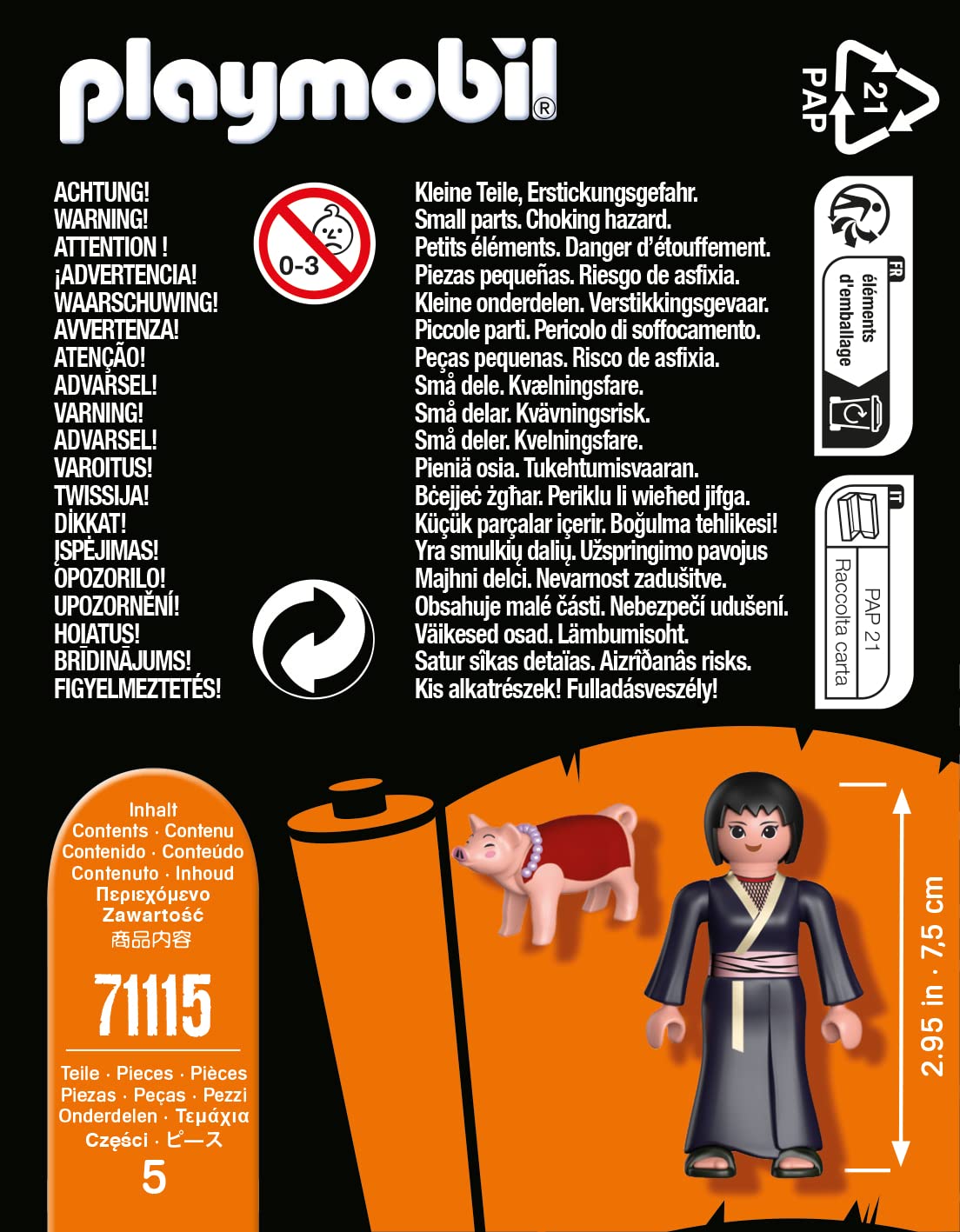 Playmobil Naruto Shizune Figure with Accessories – 5+ | Naruto Shippuden