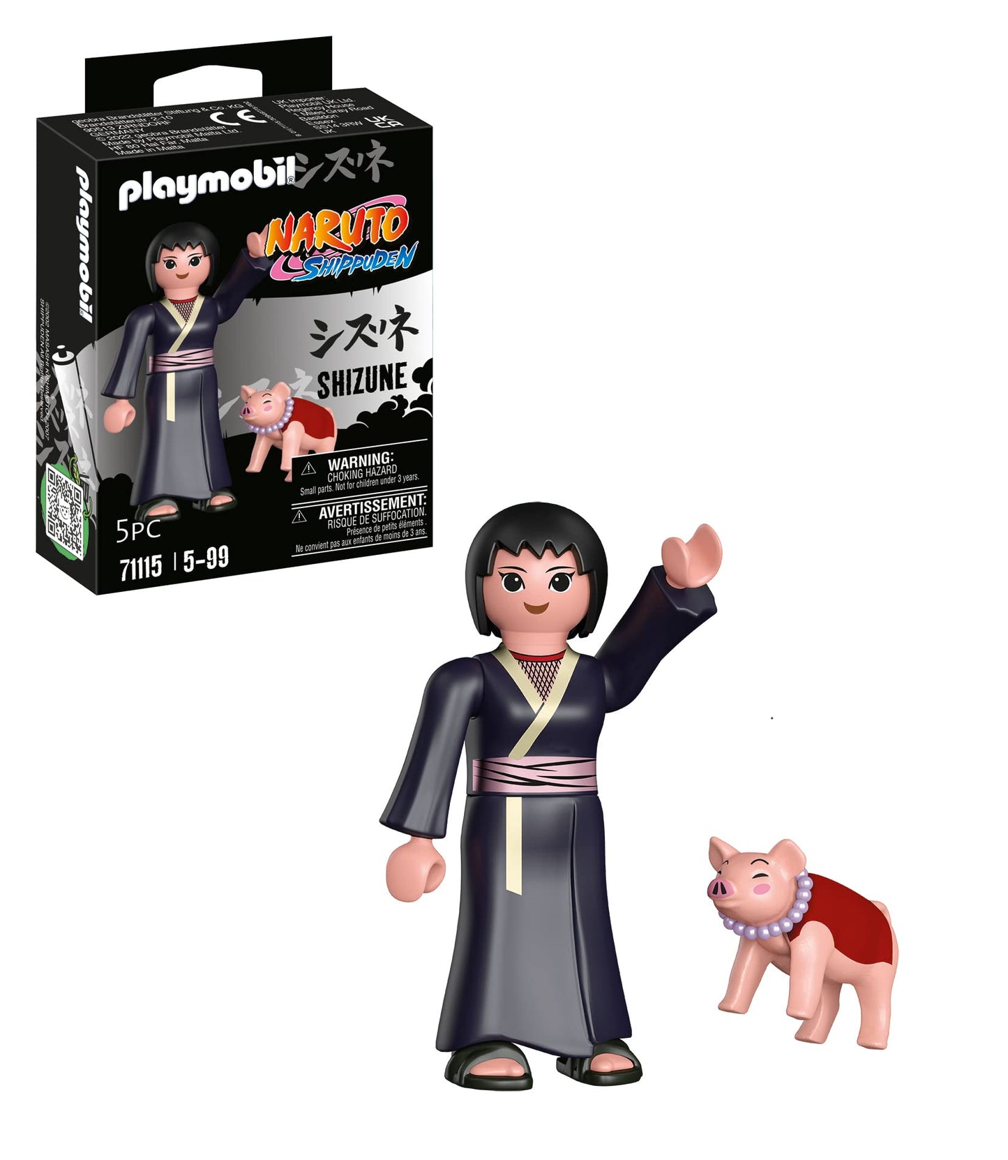 Playmobil Naruto Shizune Figure with Accessories – 5+ | Naruto Shippuden