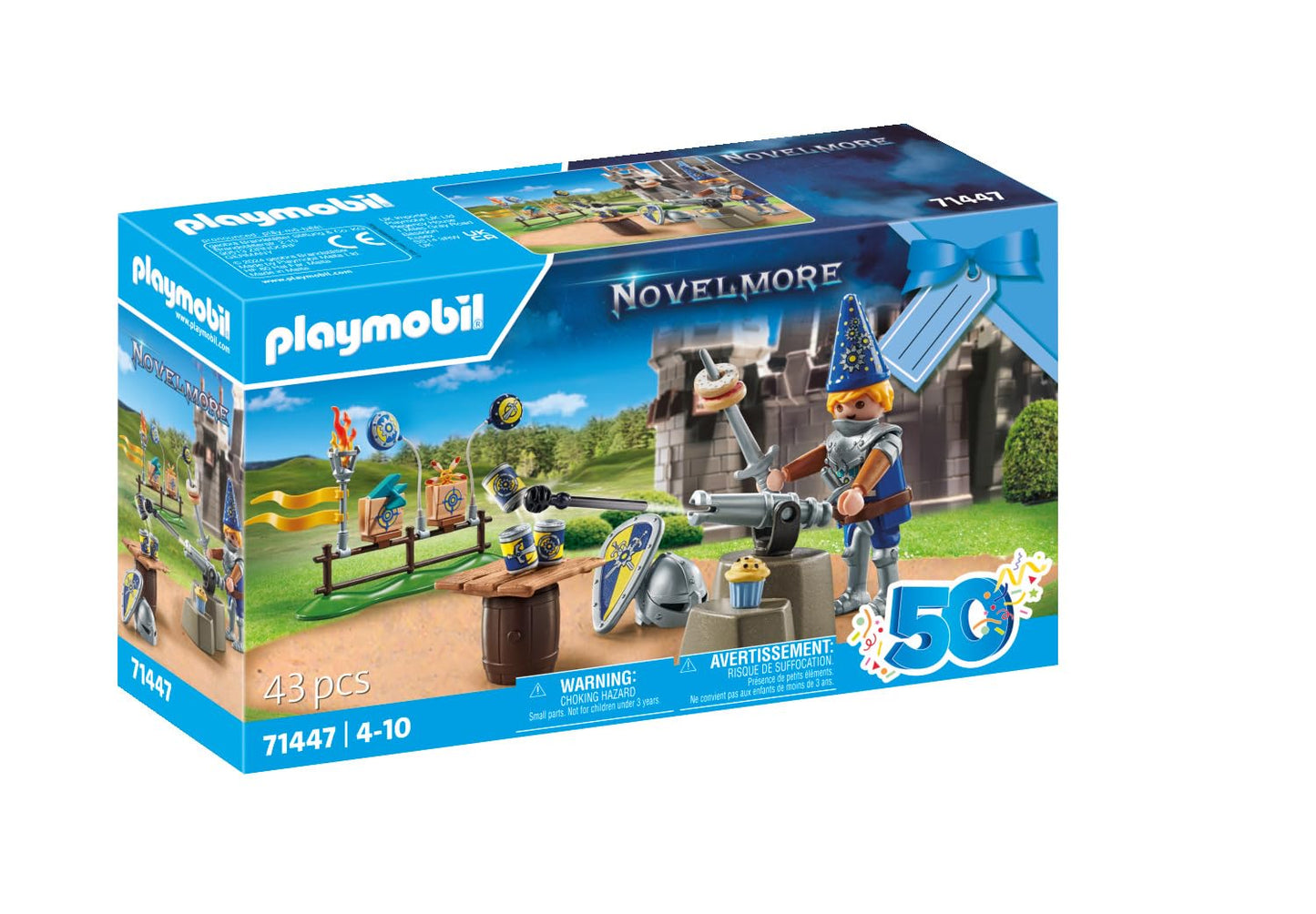 Playmobil Novelmore Knight's Birthday Gift Set – 43 Pieces for Ages 4–10