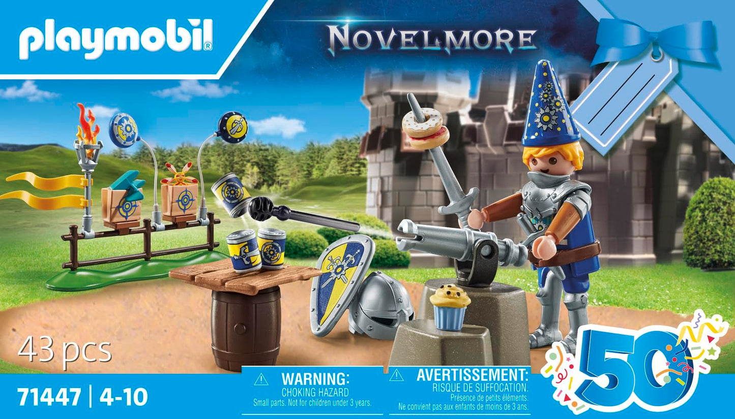 Playmobil Novelmore Knight's Birthday Gift Set – 43 Pieces for Ages 4–10