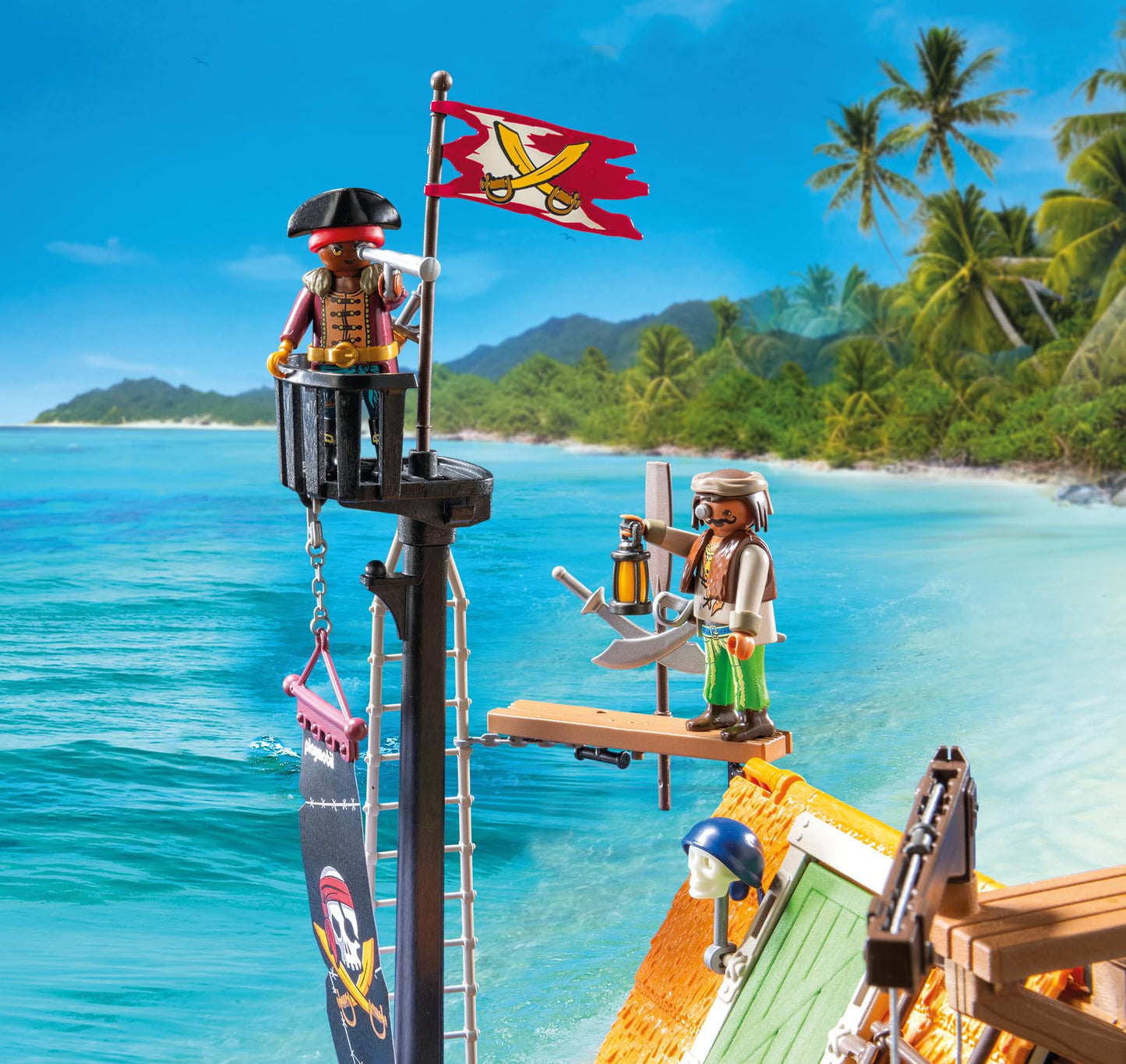 Playmobil Pirate Harbor | Immersive Pirate Playset for Ages 4-10