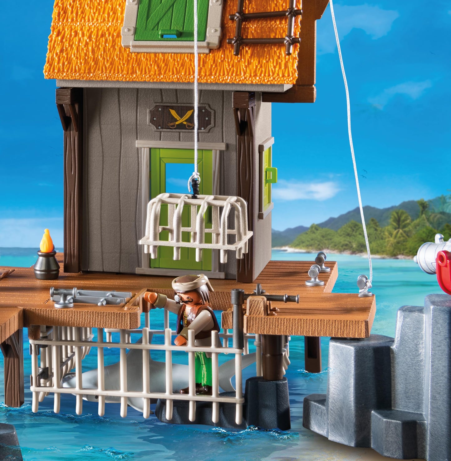Playmobil Pirate Harbor | Immersive Pirate Playset for Ages 4-10