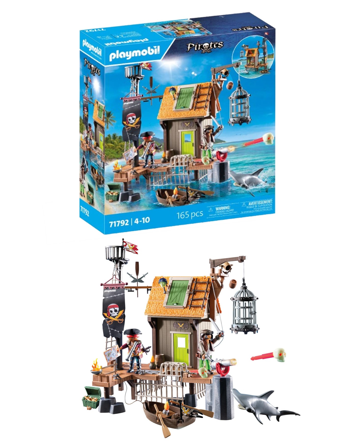 Playmobil Pirate Harbor | Immersive Pirate Playset for Ages 4-10