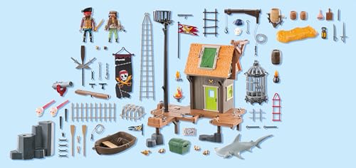 Playmobil Pirate Harbor | Immersive Pirate Playset for Ages 4-10