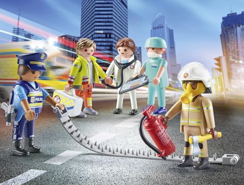 Playmobil My Figures: Rescue — Create Your Own Rescue Team (Ages 5–10) | 59 Pieces