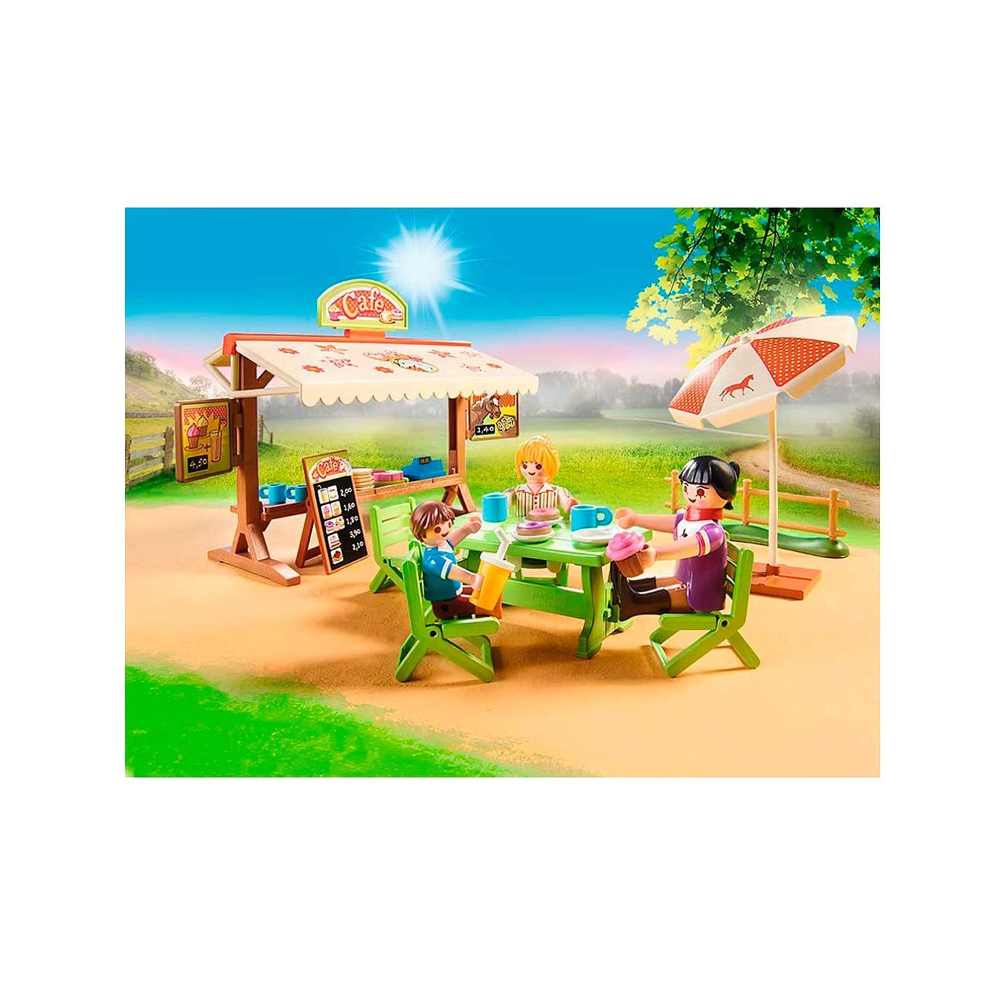 Playmobil Pony Café Toy | Pony Farm World Café Playset