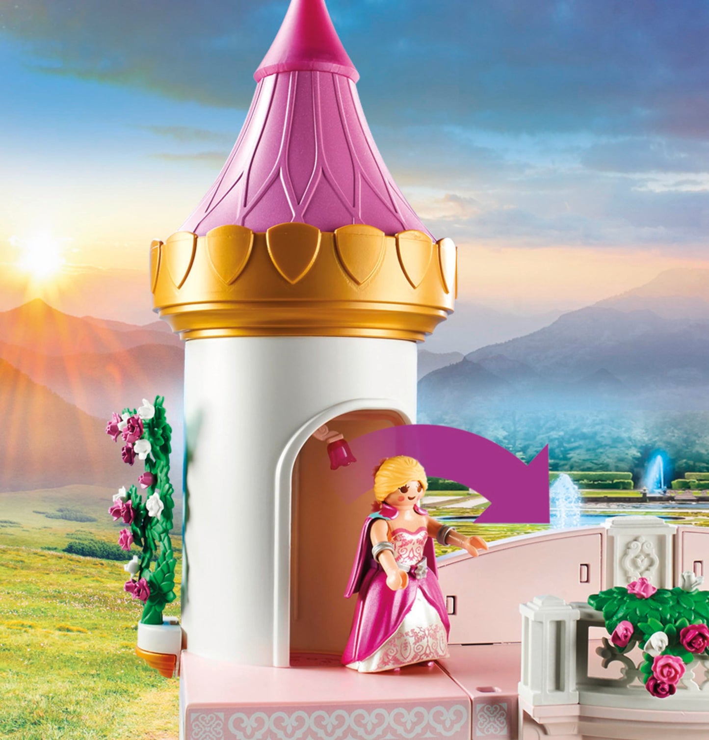 Playmobil Princess Castle – Two-Story Playset with Elevator