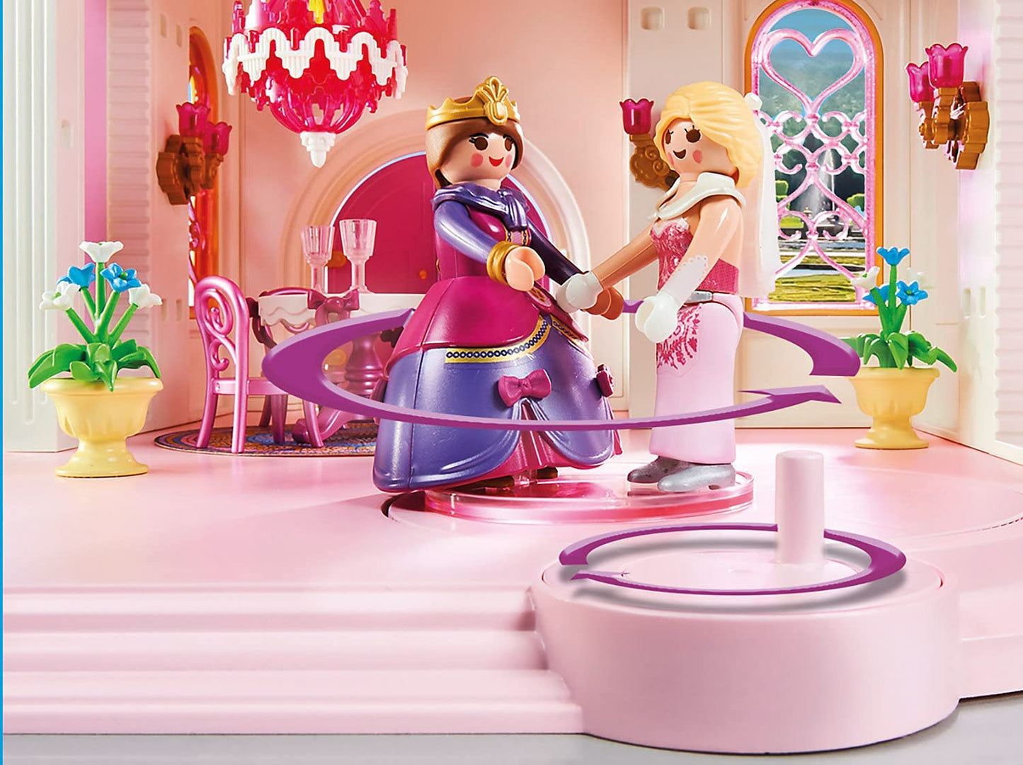 Playmobil Large Princess Castle – Four-Story Royal Playset with Dance Floor & Accessories