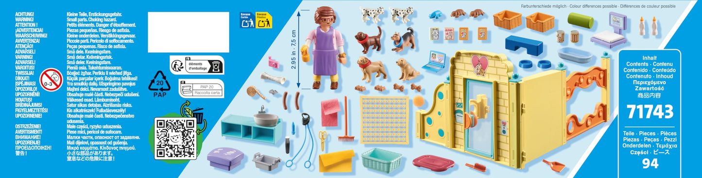 Playmobil Puppy Care Center – Playset for Ages 4-10