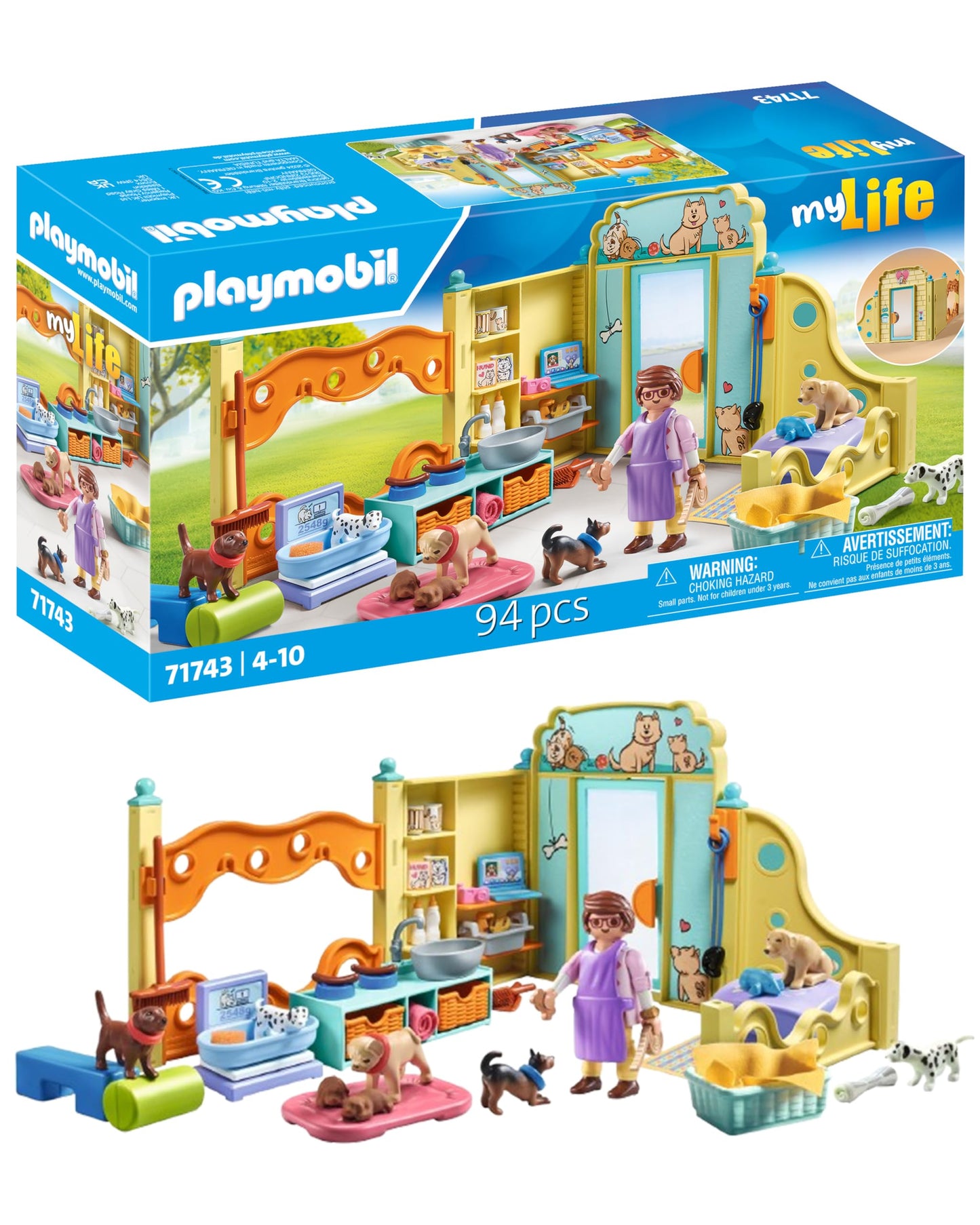 Playmobil Puppy Care Center – Playset for Ages 4-10