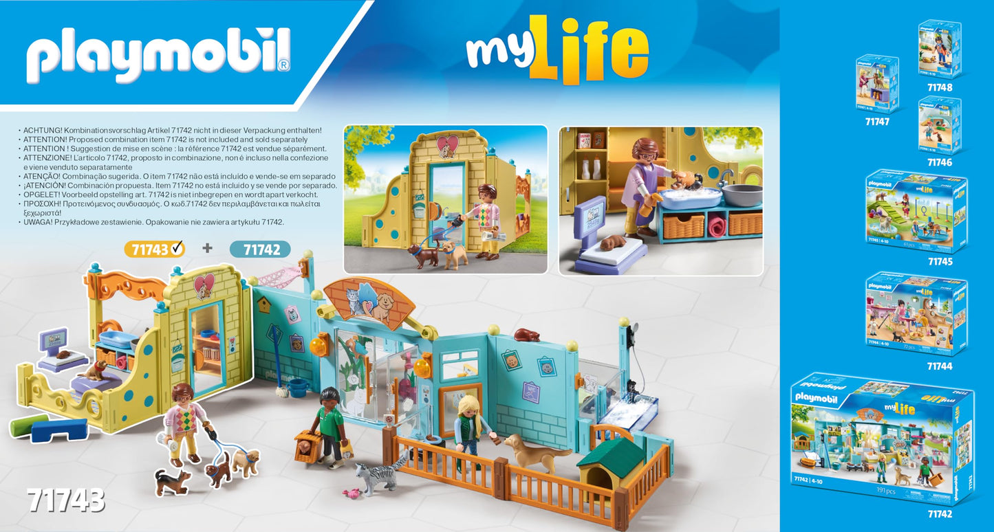 Playmobil Puppy Care Center – Playset for Ages 4-10