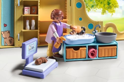 Playmobil Puppy Care Center – Playset for Ages 4-10