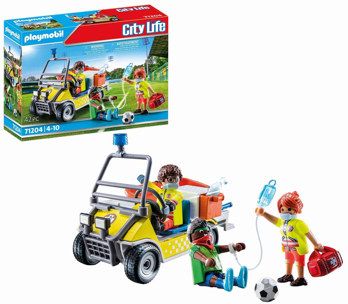 Playmobil Rescue Cart – Emergency Medical Rescue Playset (Ages 4-10)