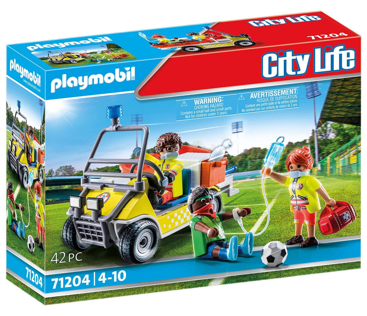 Playmobil Rescue Cart – Emergency Medical Rescue Playset (Ages 4-10)